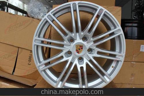 20寸升级5x130铝合金轮毂 保时捷Panamera、911、卡宴的FR352银色轻量化之选